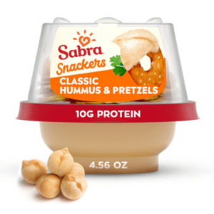 Sabra Snackers Classic Hummus and Pretzels